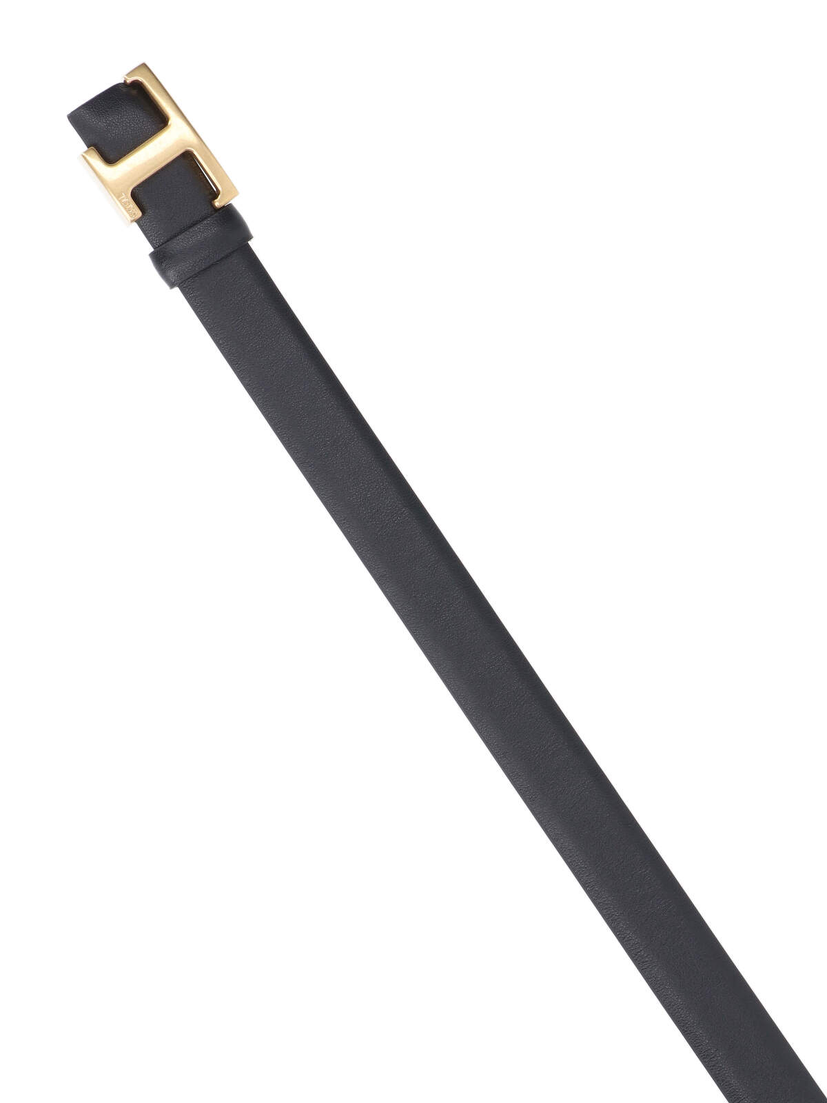 Shop Tod's T Timeless Reversible Belt In Black