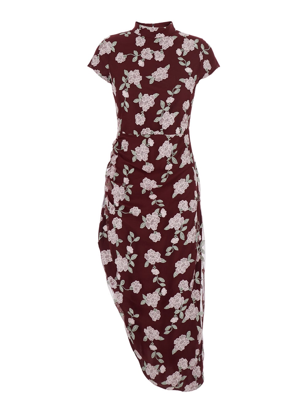 Mesh Asymmetric Dress