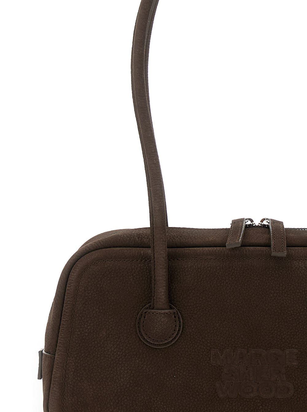 Margesherwood Soft Baguette Bag In Black