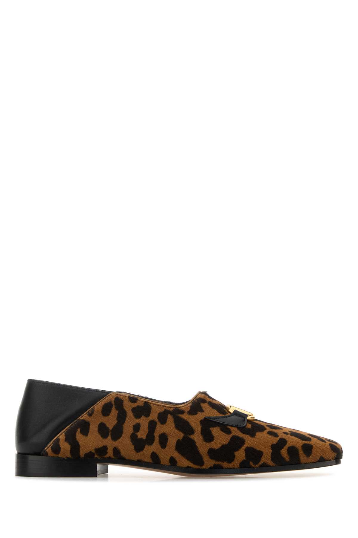 Valentino Garavani Printed Calf Hair Babouchoes Loafers Valentino Garavani Printed Calf Hair Babouchoes Loafers