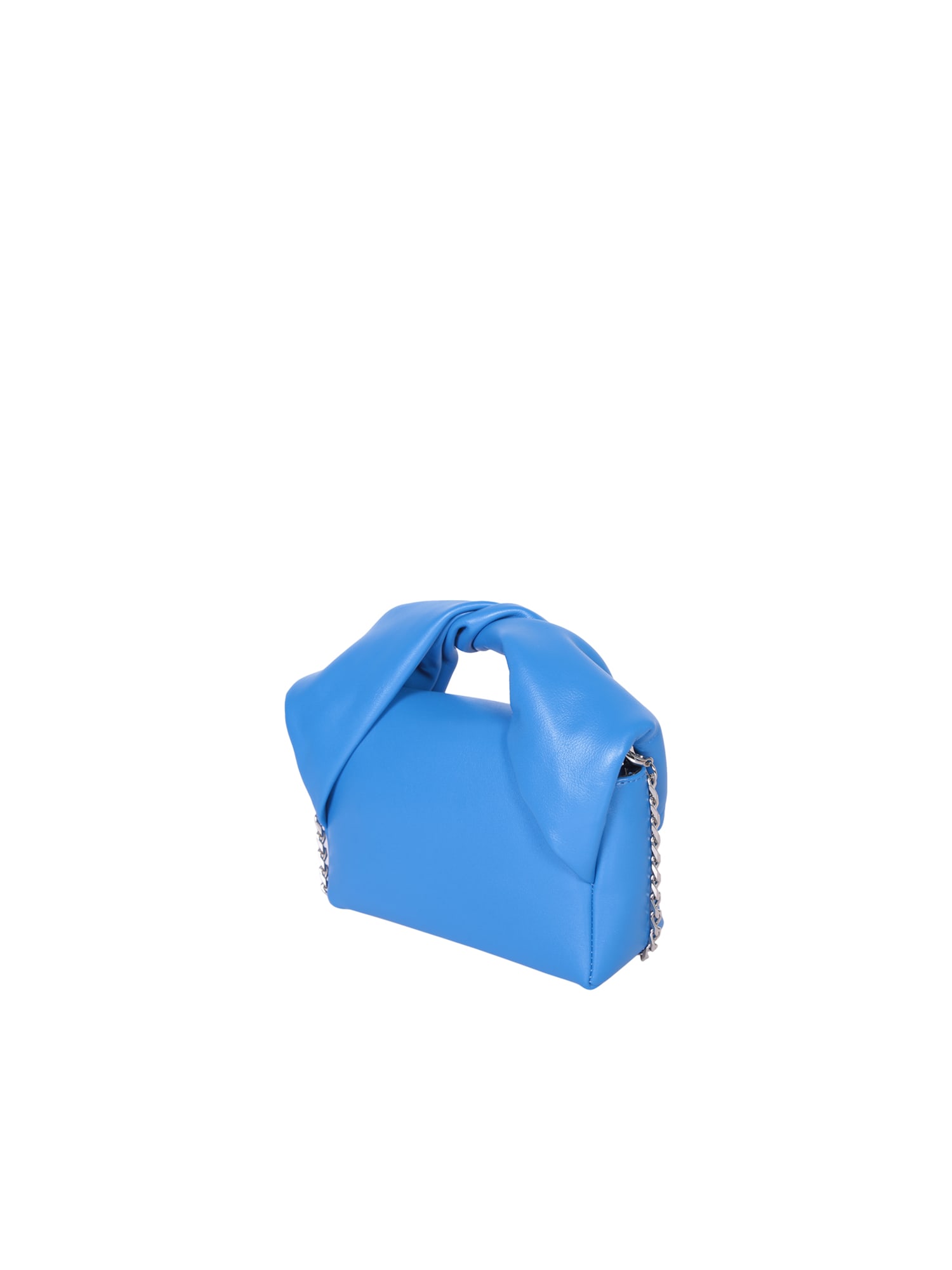 Shop Jw Anderson Twister Small Light Blue Bag