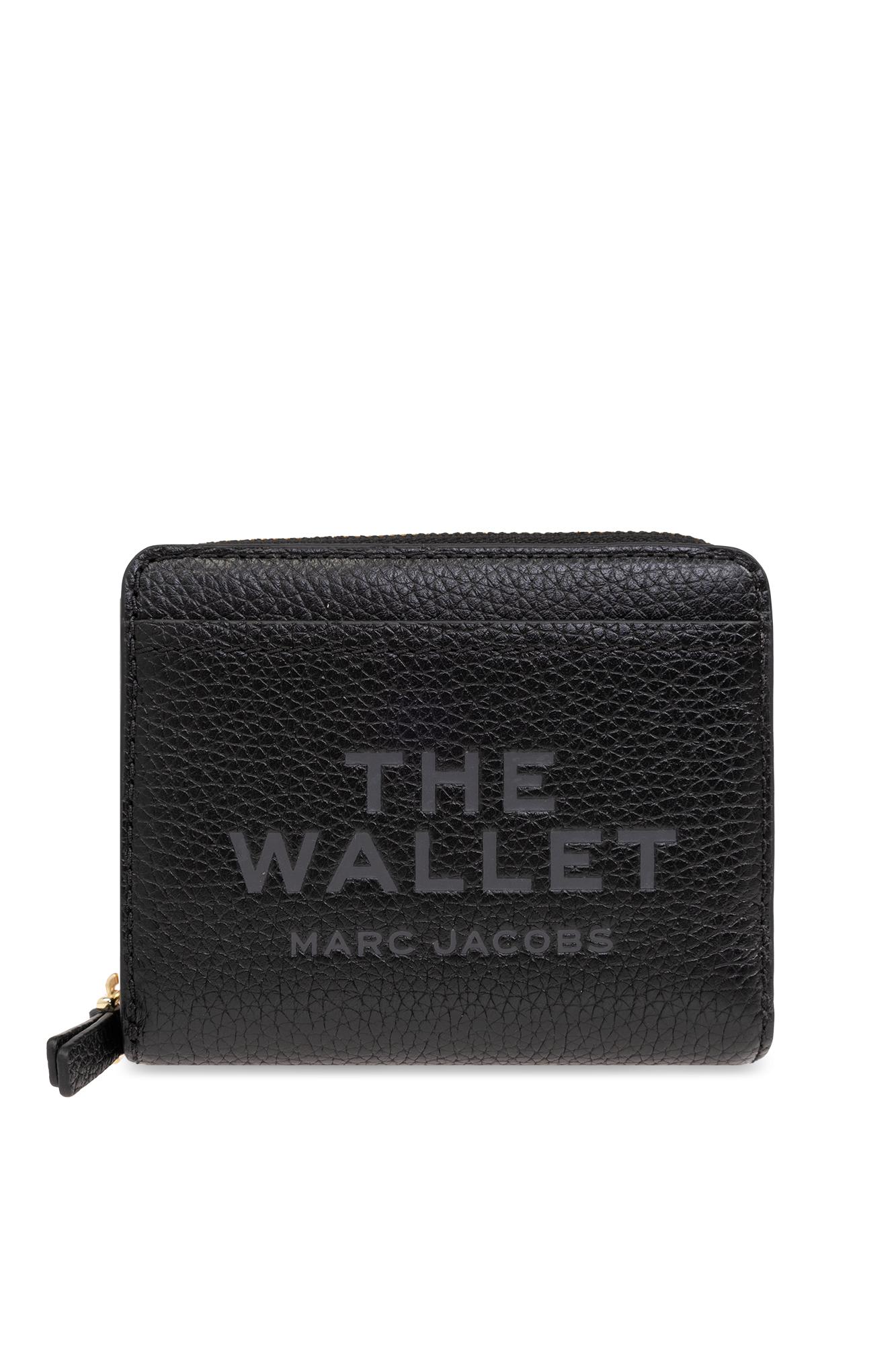 Marc Jacobs Leather Wallet In Black