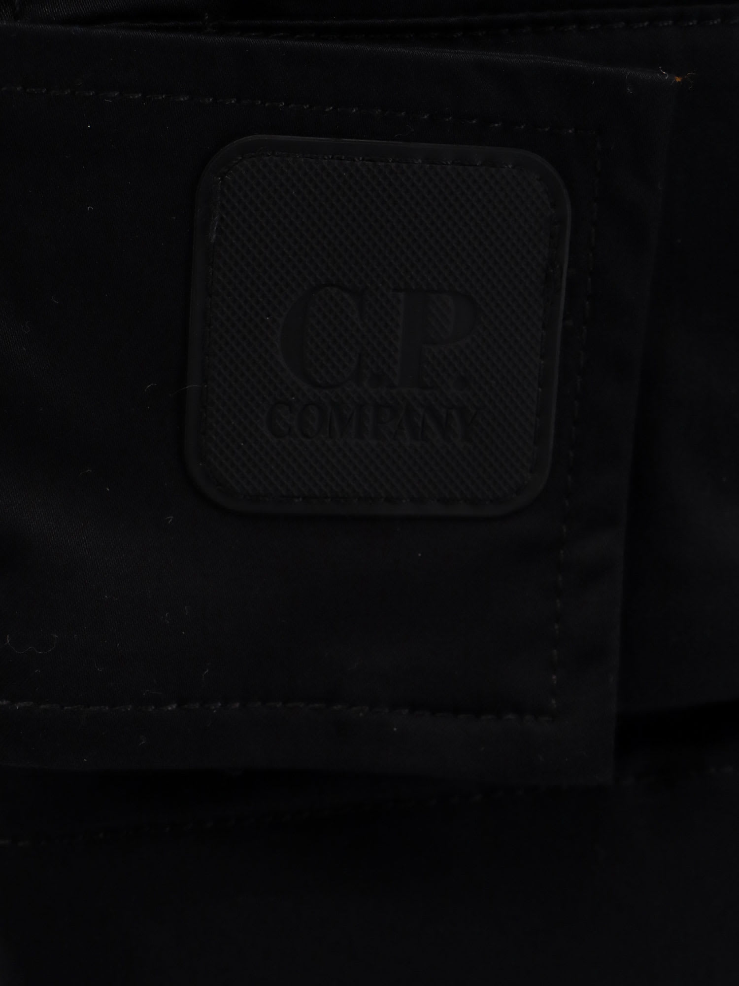 Shop C.p. Company Bermuda Shorts In Black