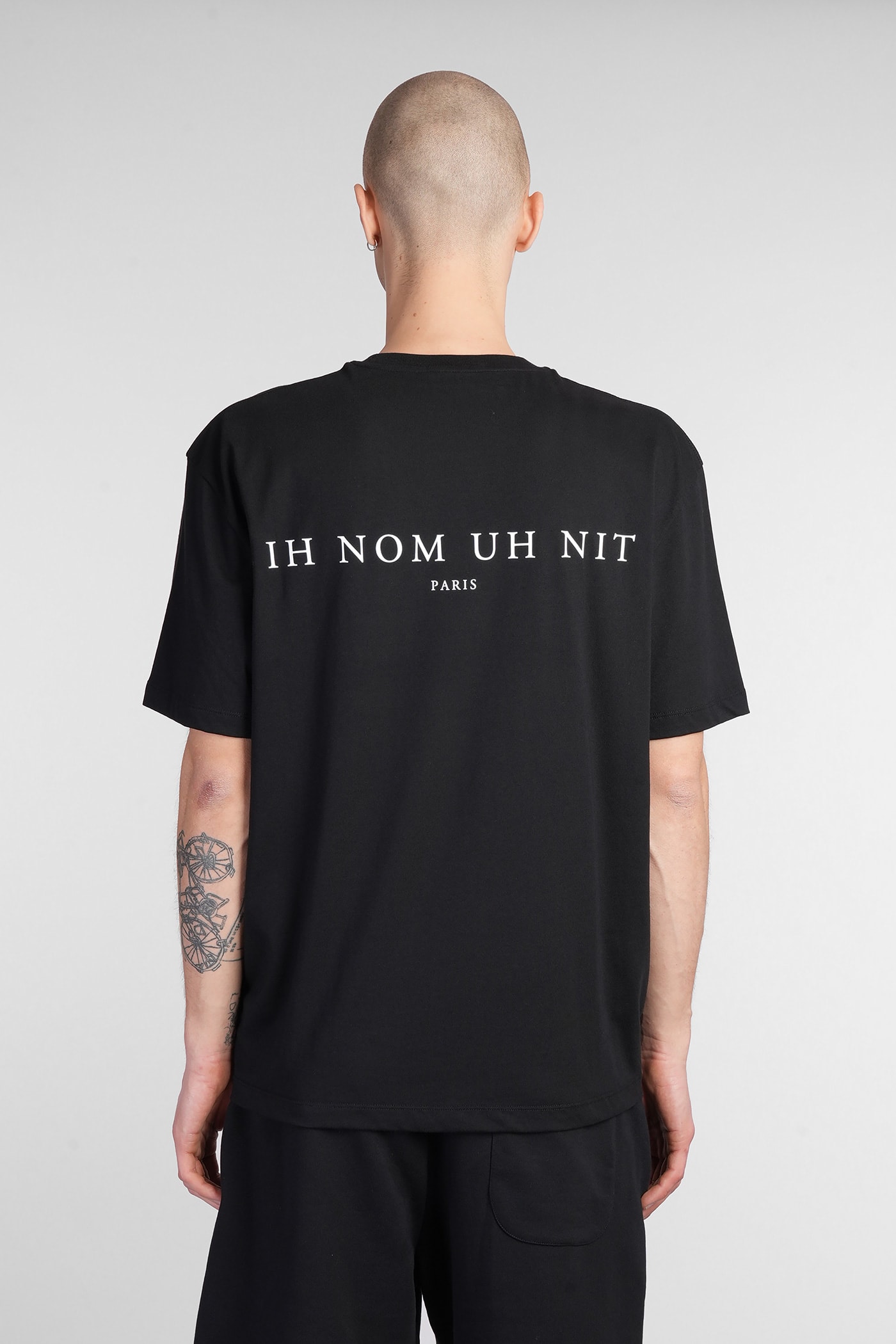Ih Nom Uh Nit T-shirt In Black Cotton In Black
