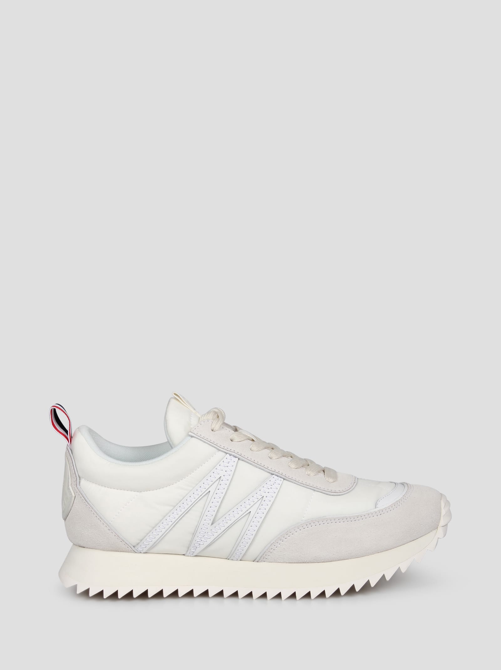 Shop Moncler Pacey Sneakers In White