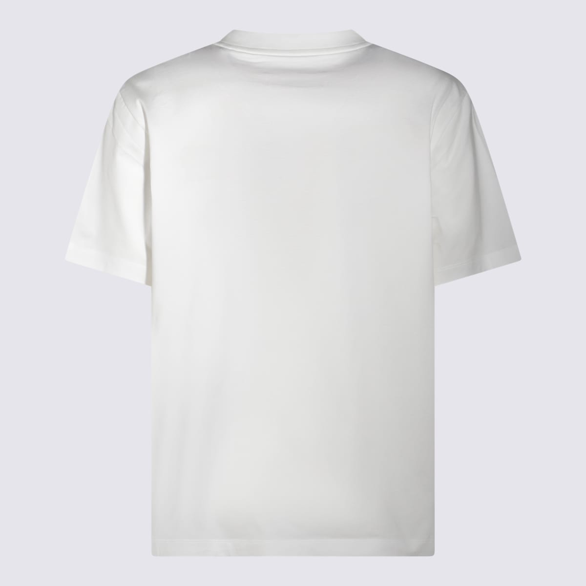 Y-3 Logo Cotton T-shirt In White