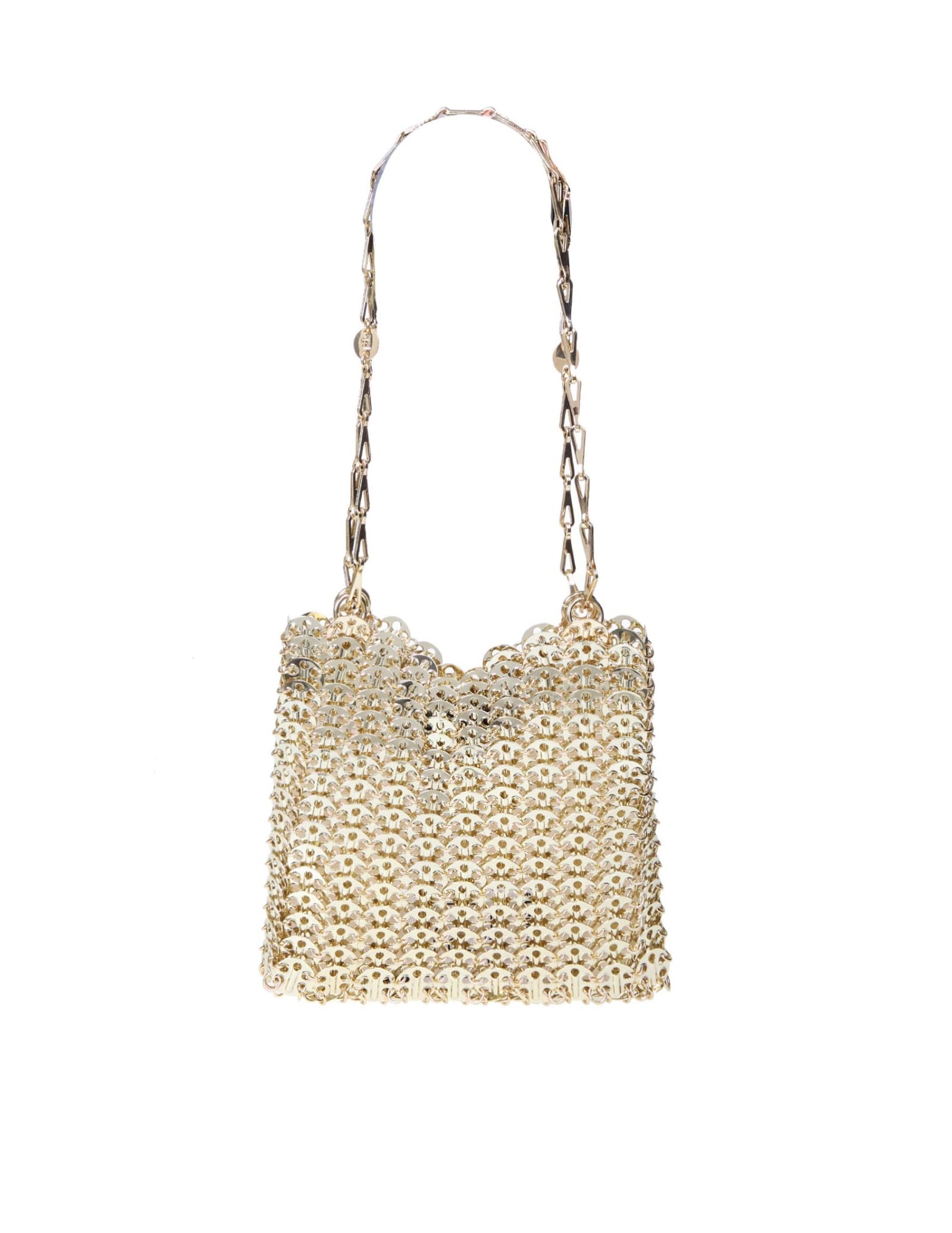 Paco Rabanne 1969 BAG IN BRASS GOLD COLOR