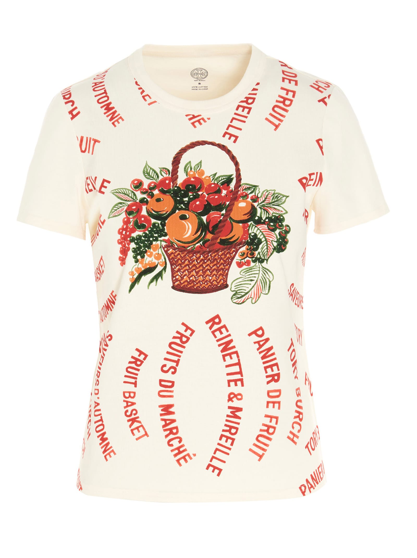 Tory Burch fruit Basket T-shirt