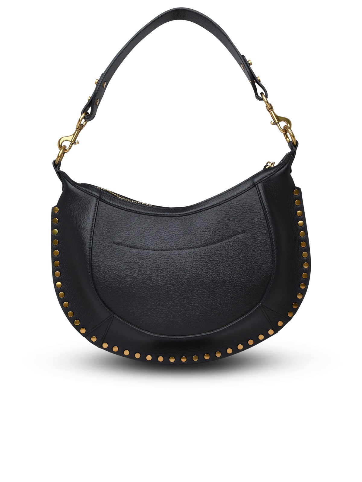 Isabel Marant Naoko Leather Shoulder Bag In Black