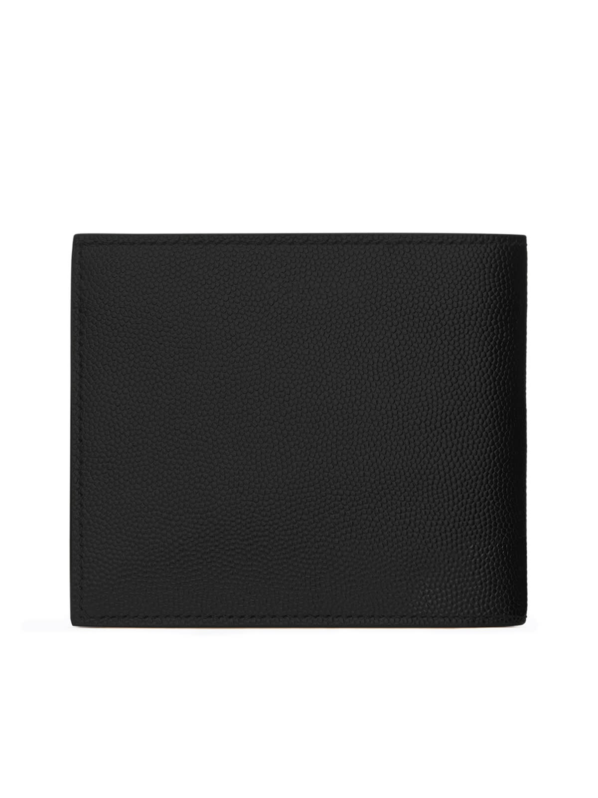 SAINT LAURENT WALLET IN LEATHER WITH COIN PURSE