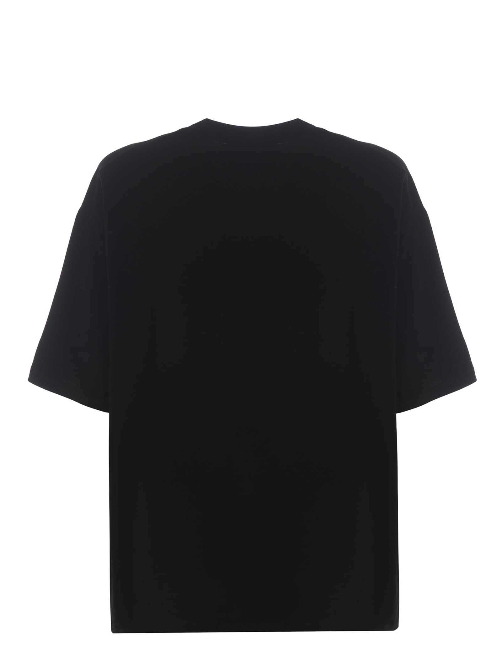 Shop Richmond T-shirt  Made Of Cotton In Nero