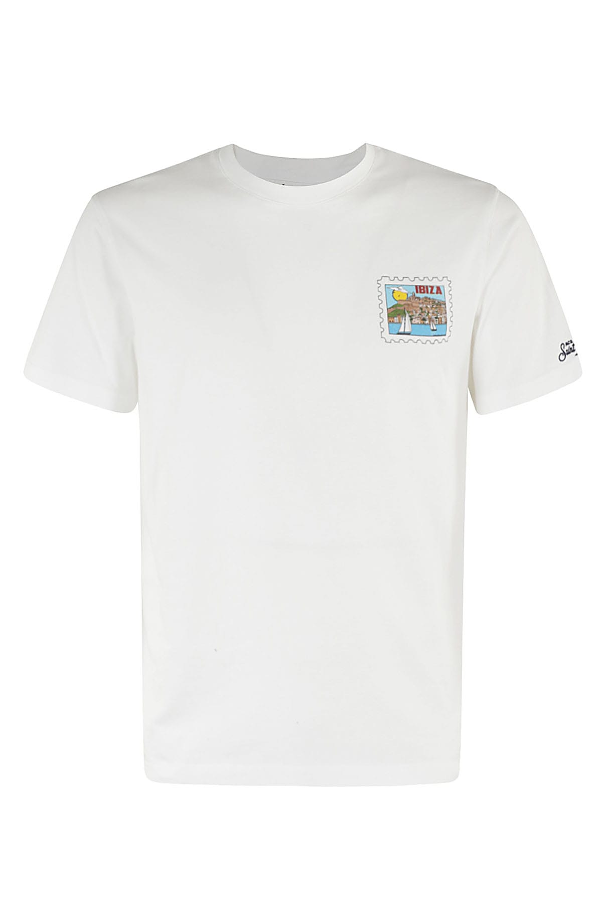 Mc2 Saint Barth Cotton Classic T Shirt In N