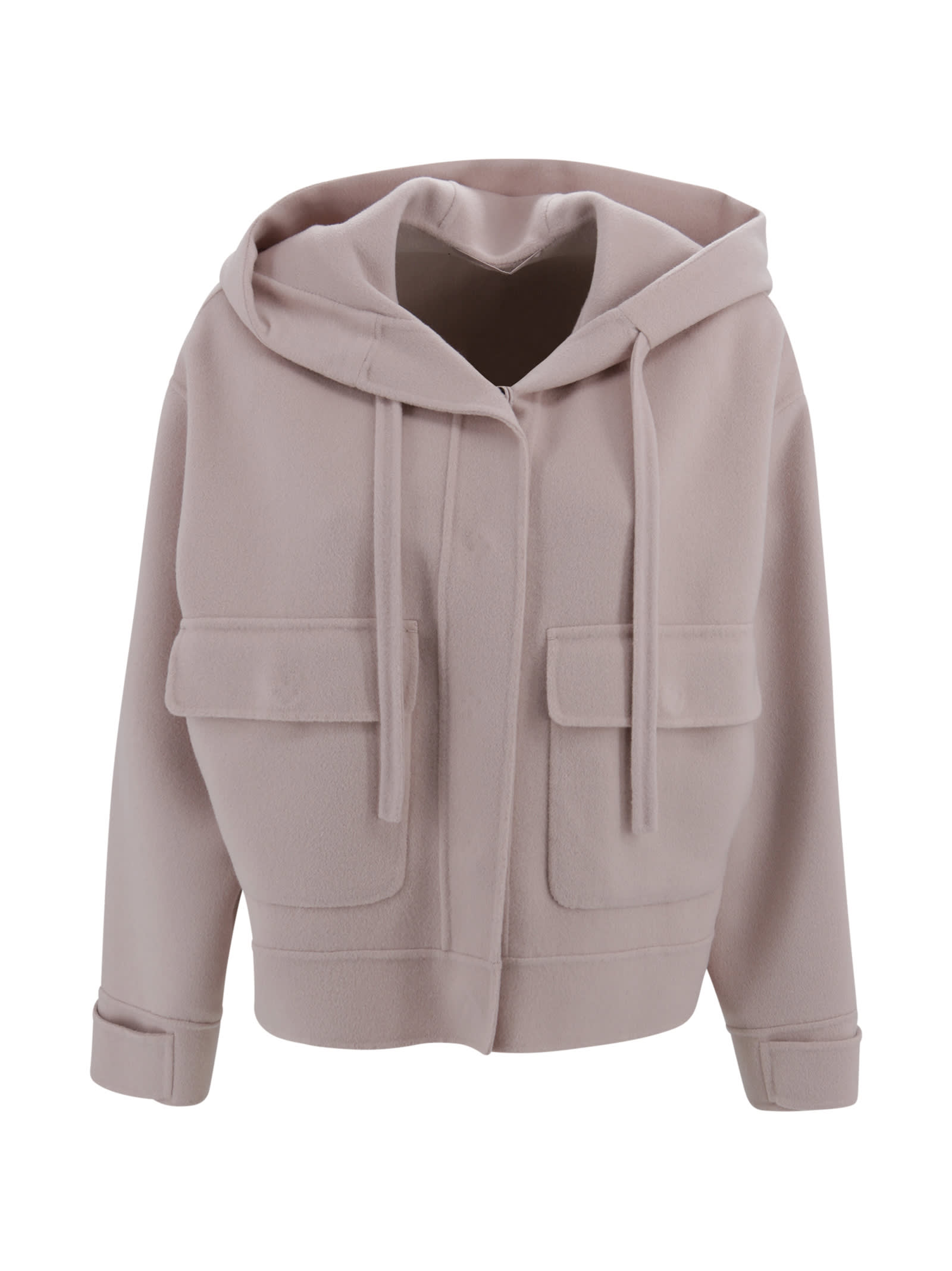 Wool Hooded Jacket