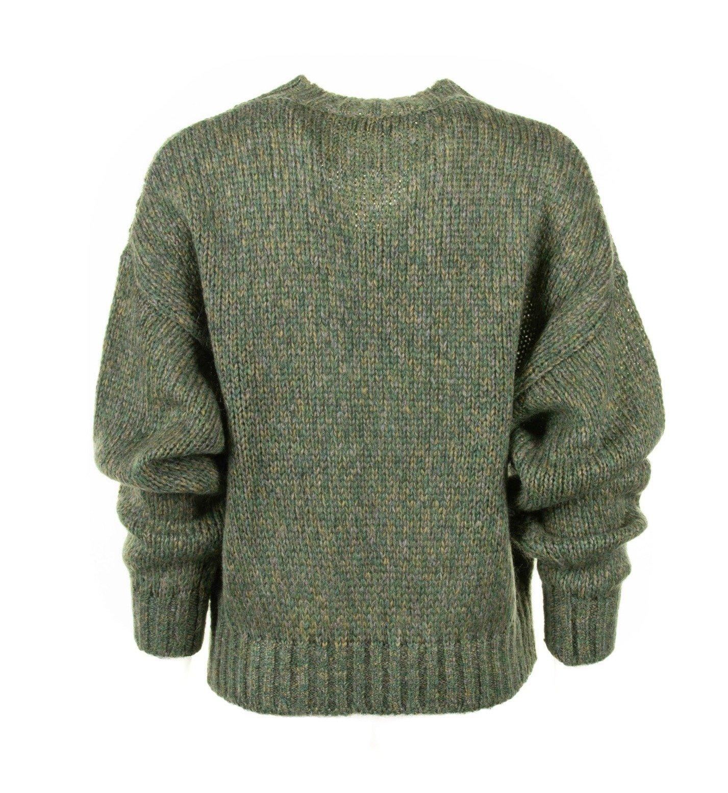 Weekend Max Mara Melange Green Acrylic Blend Dionigi Sweater In Green