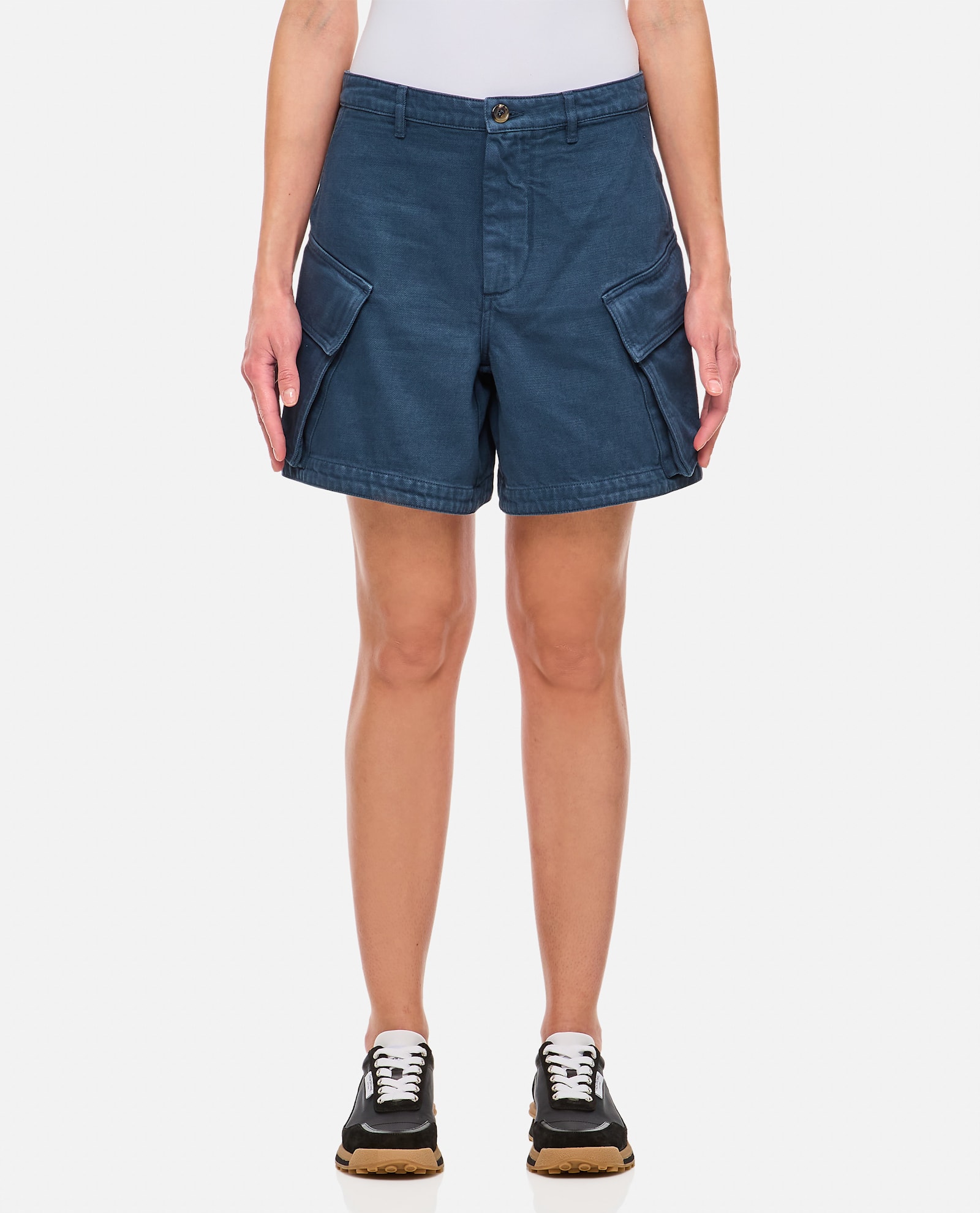 J.W. Anderson J. W. Anderson High Waist Cargo Shorts