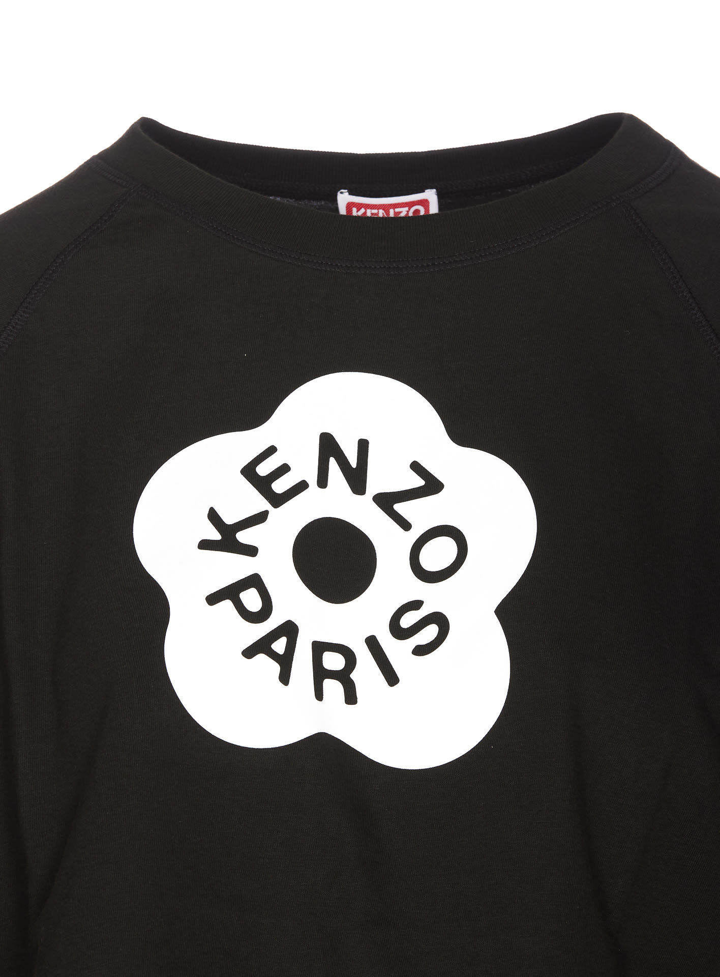 Shop Kenzo Boke 2.0 Cropped T-shirt In Black