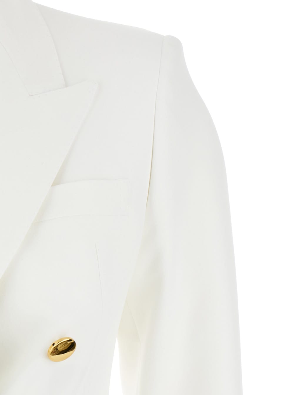 Tagliatore White Double-breasted Suit In Tech Fabric Stretch Woman In White