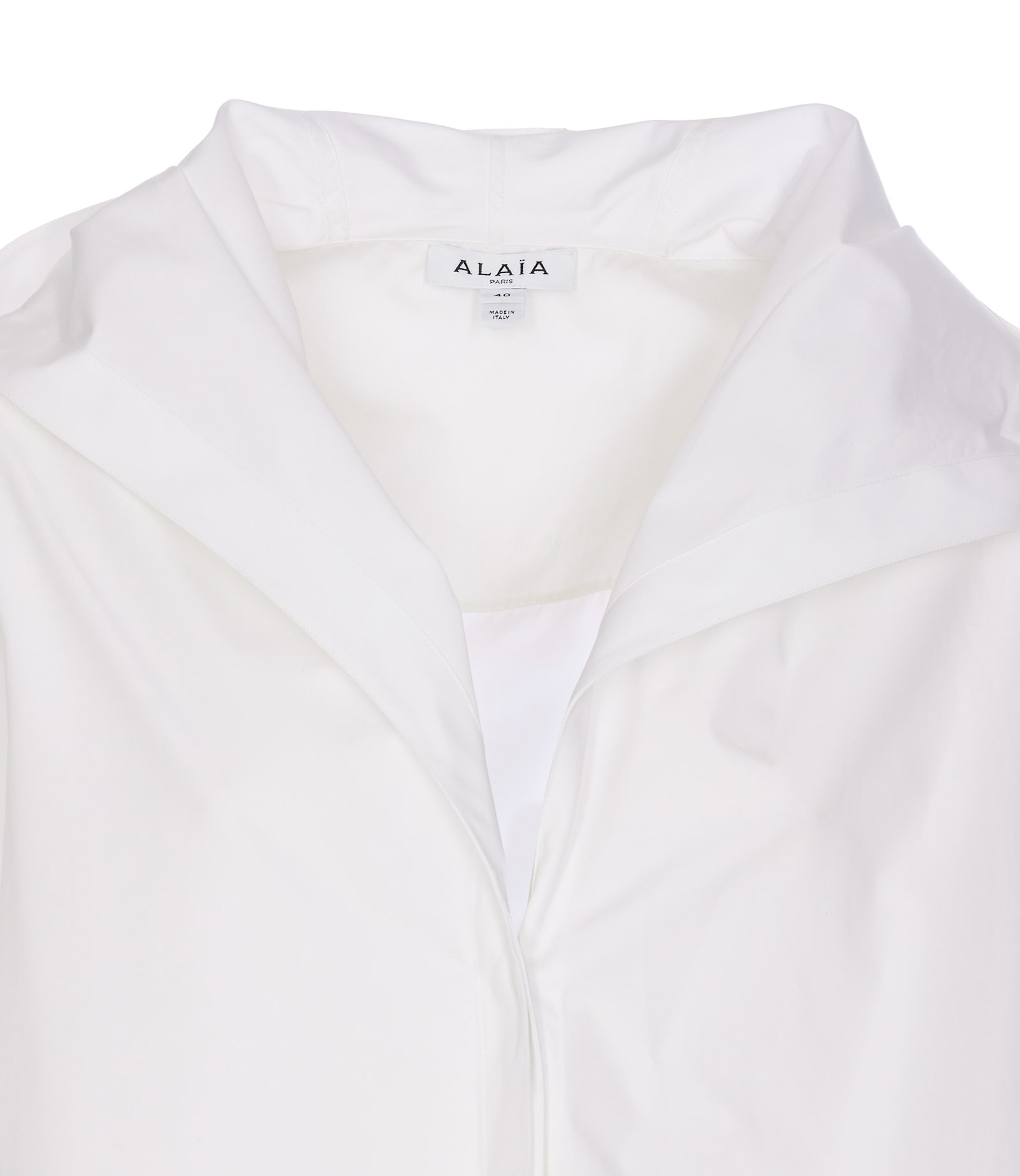 ALAÏA HOODED SHIRT 