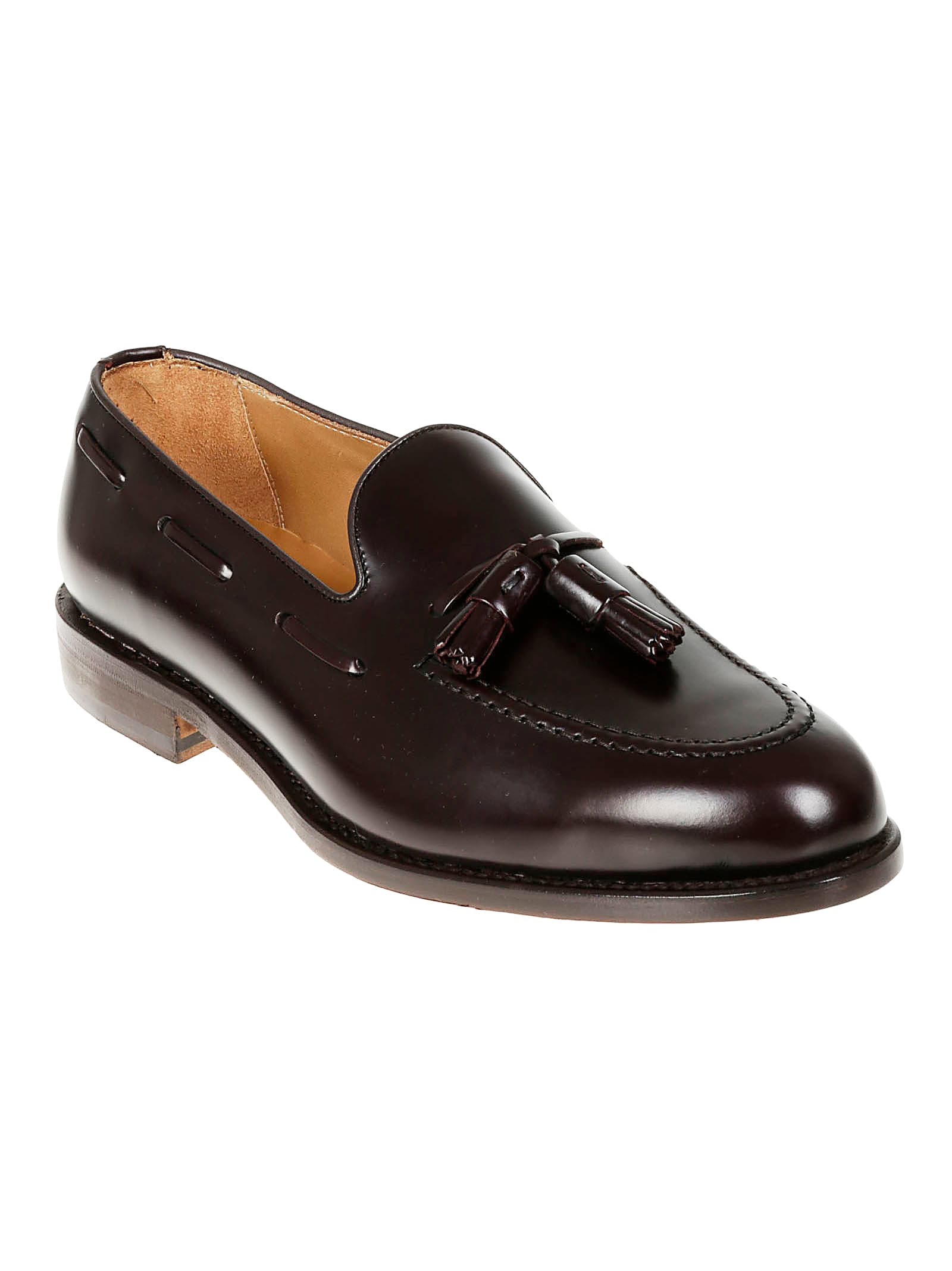 Berwick 1707 Tassel Loafer In Marron