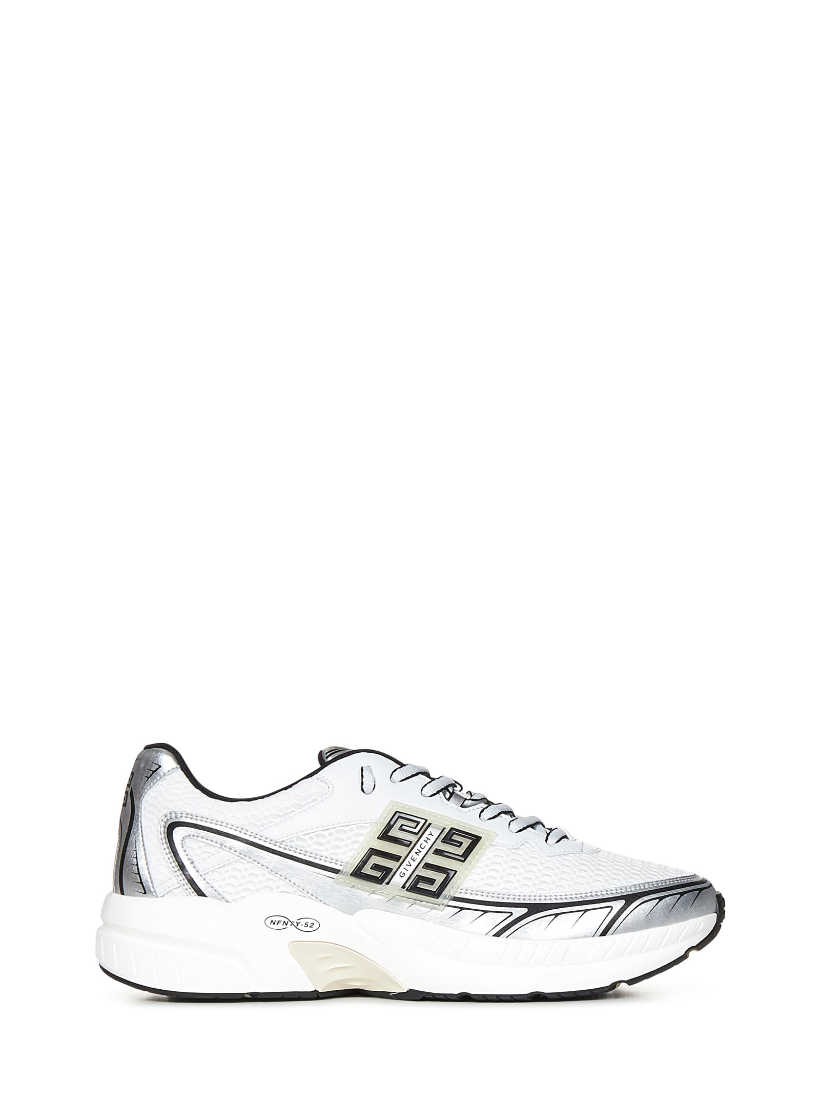 Shop Givenchy Nfnty-52 Sneakers In White