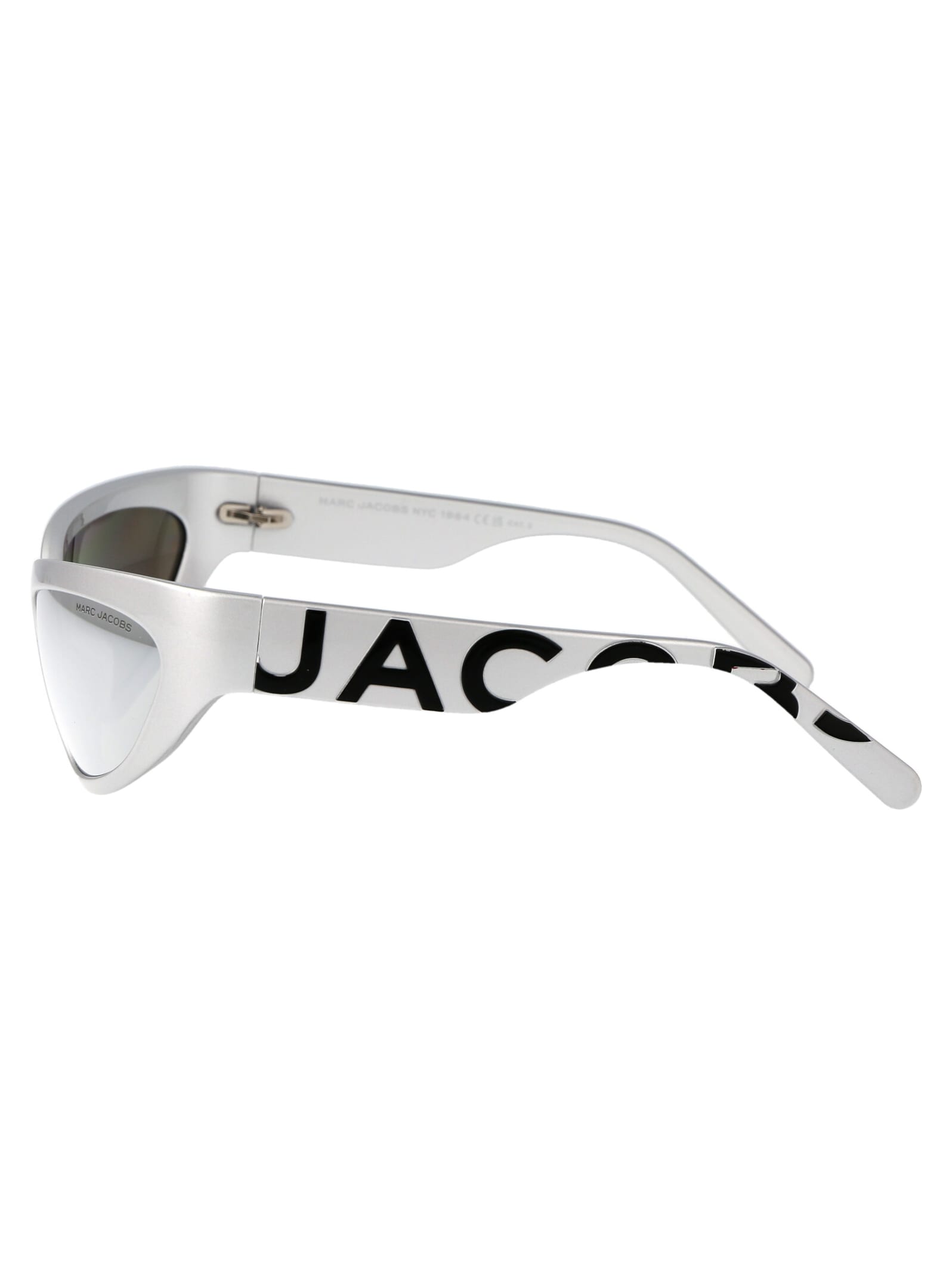 Shop Marc Jacobs Marc 738/s Sunglasses In 79dt4 Silv Blk S