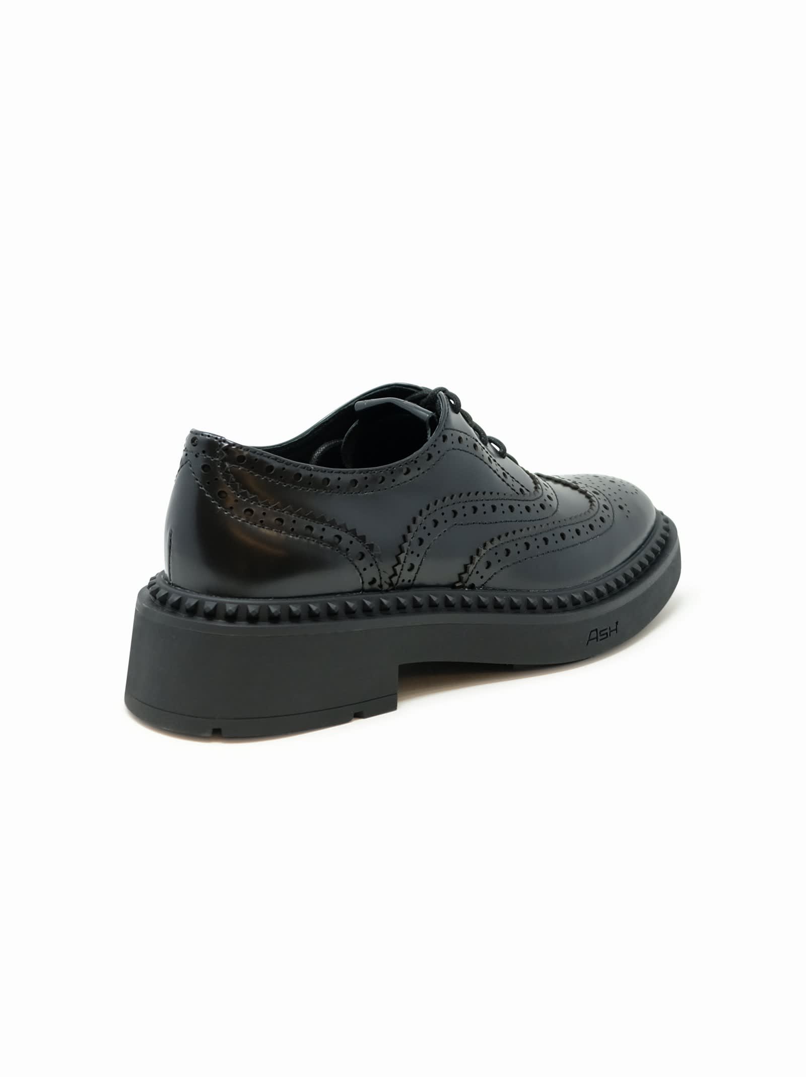 Shop Ash Leather Shoes In Black