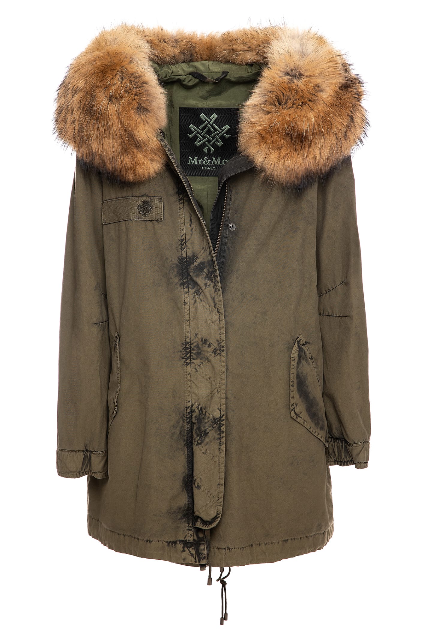 Mr & Mrs Italy Parka A-line With Fur