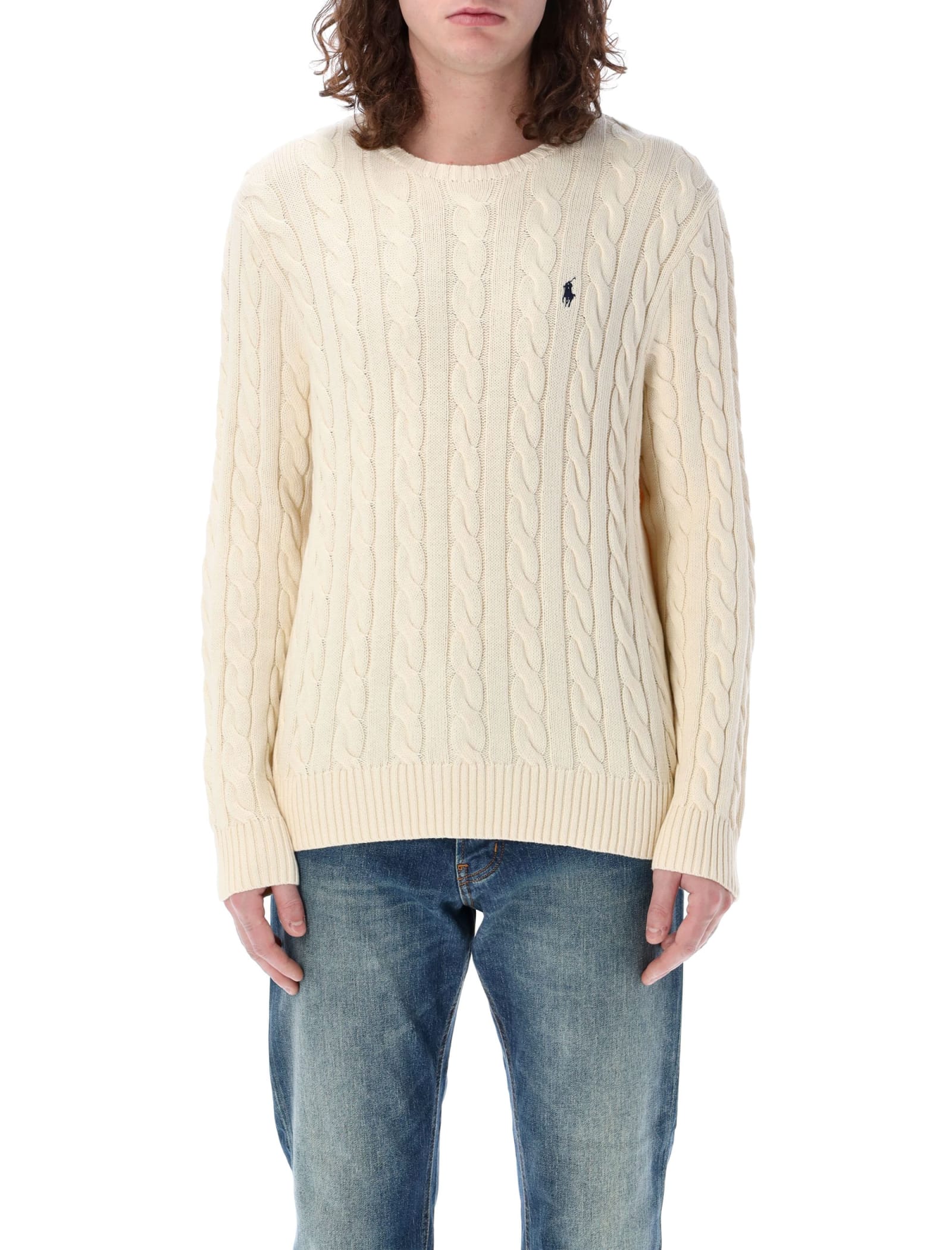 POLO RALPH LAUREN CABLE KNIT SWEATER