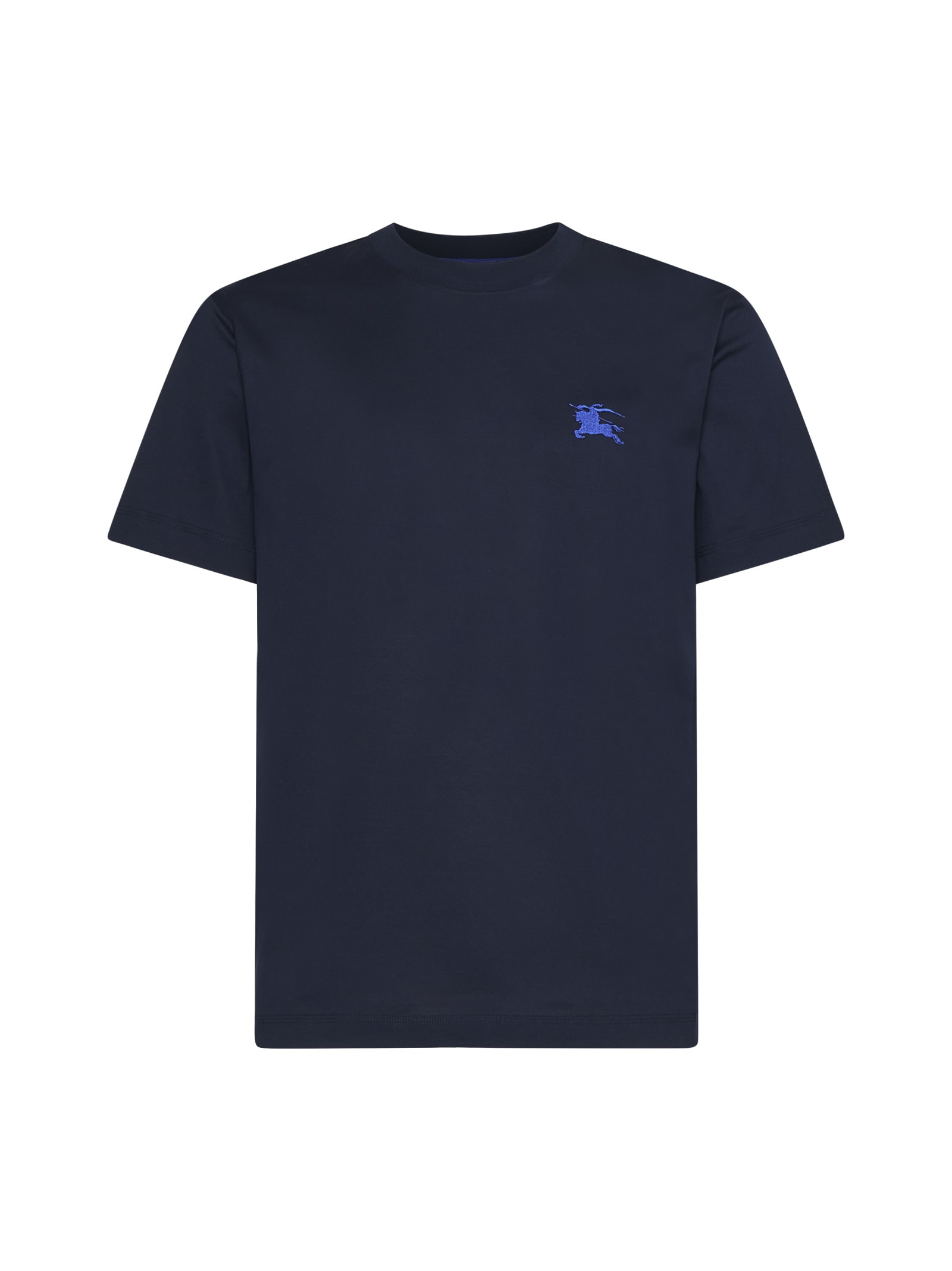 Shop Burberry T-shirt In Blu