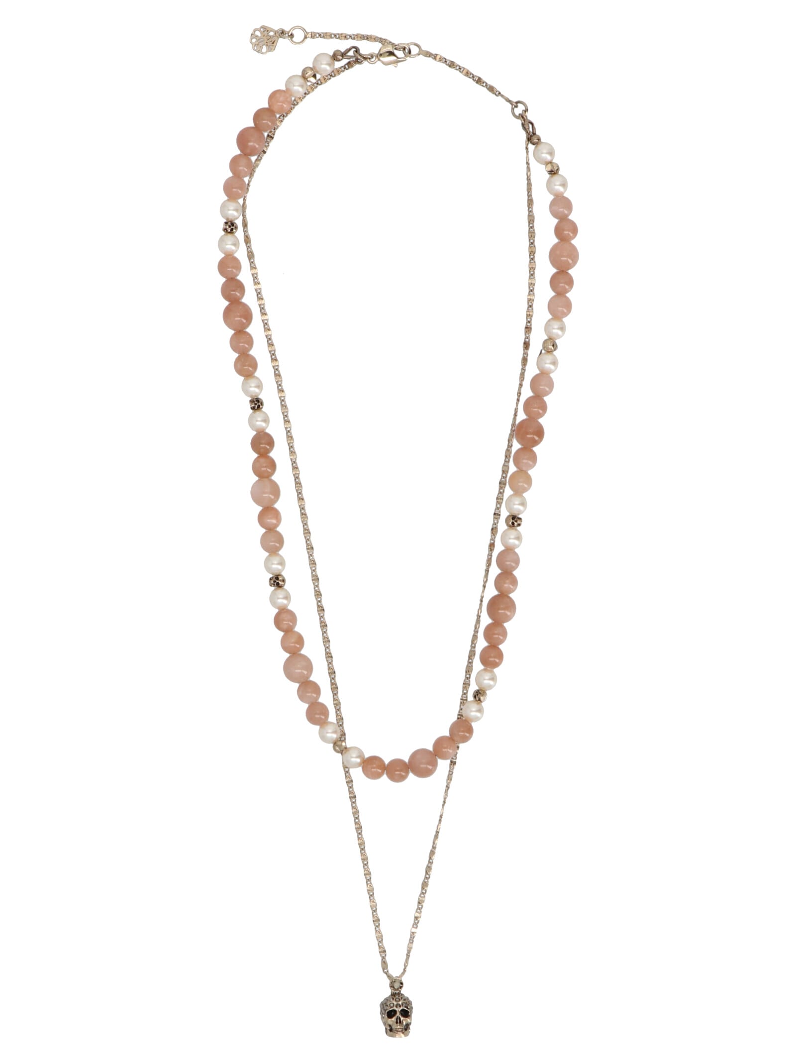 Alexander Mcqueen beads Double Necklace