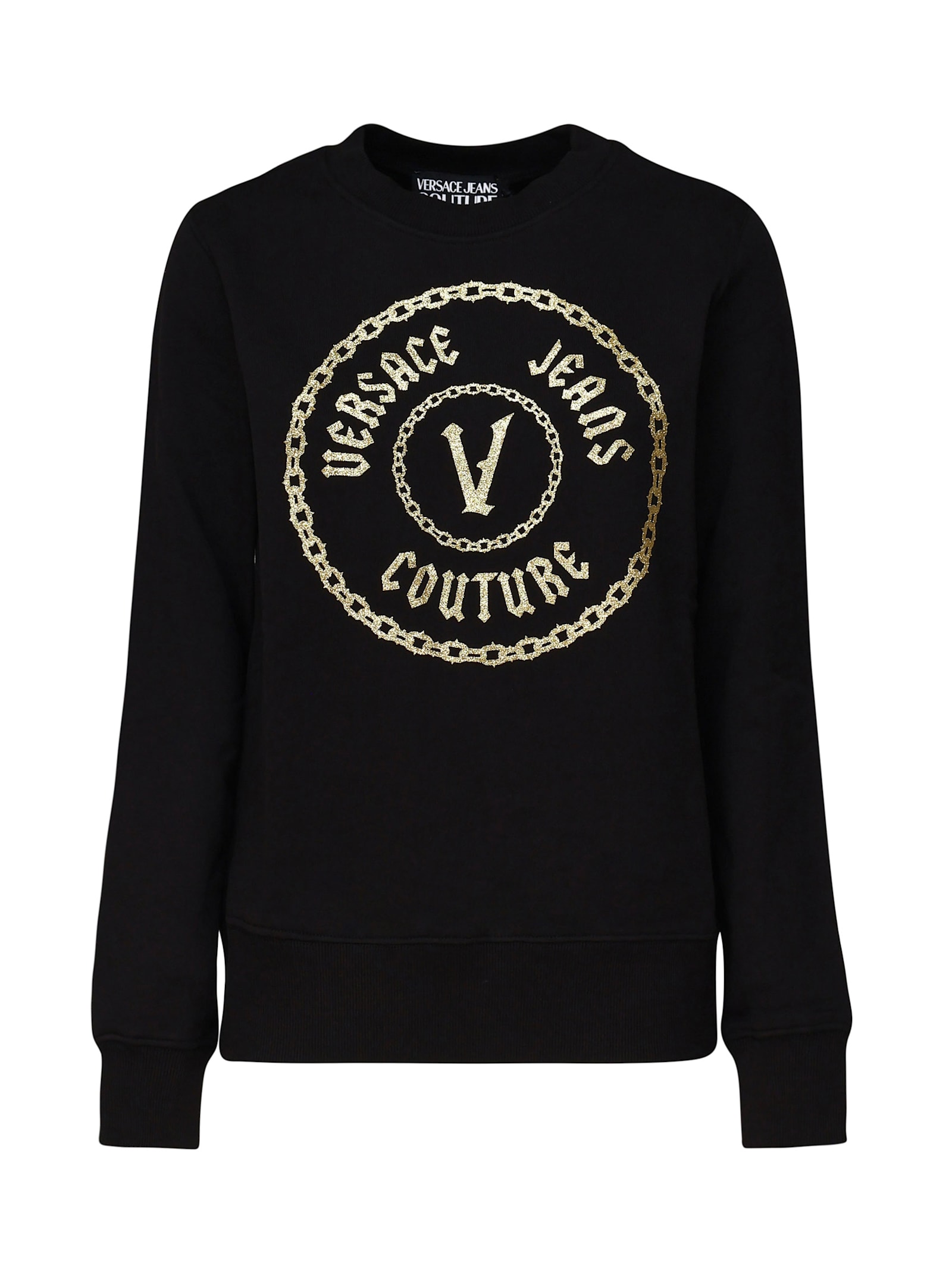 VERSACE JEANS COUTURE COTTON SWEATSHIRT