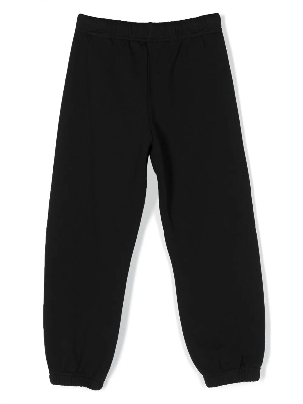 Shop Palm Angels Black Joggers With Logo