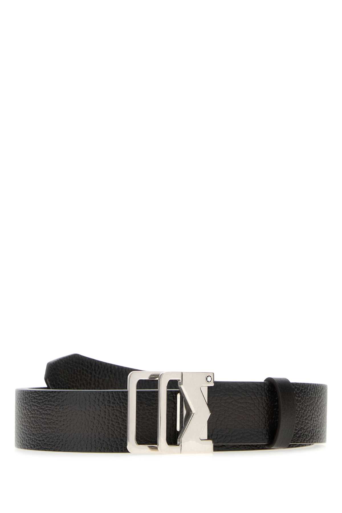 Dark Brown Leather Belt