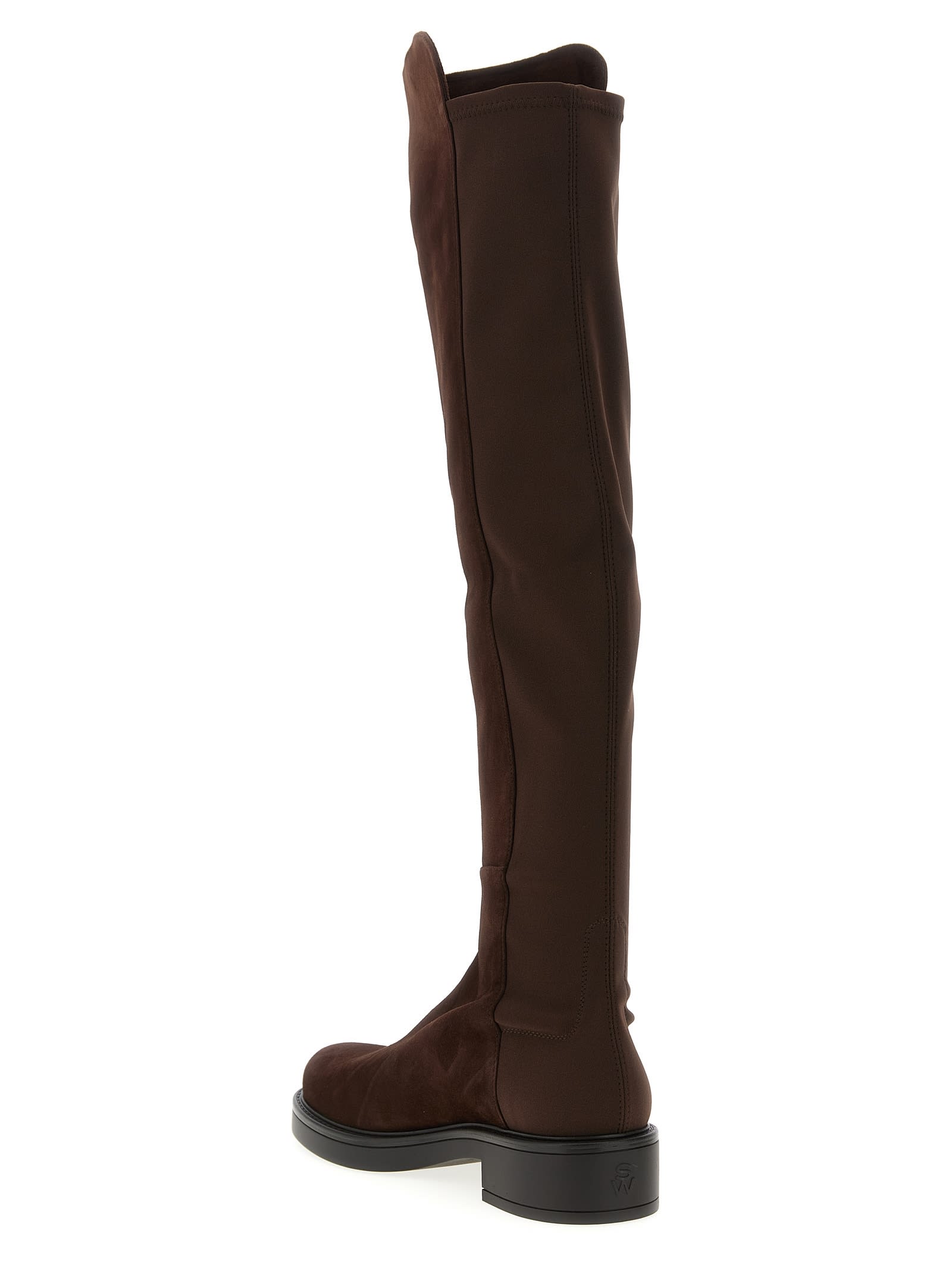 Stuart Weitzman 5050 Clelia Boots In Brown