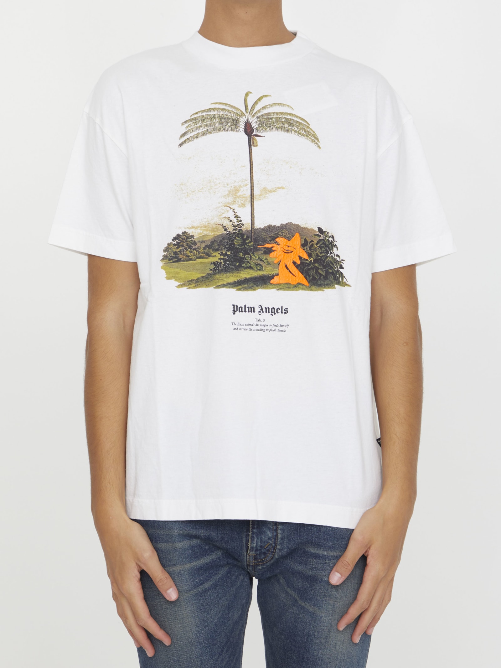 PALM ANGELS ENZO FROM THE TROPICS T-SHIRT