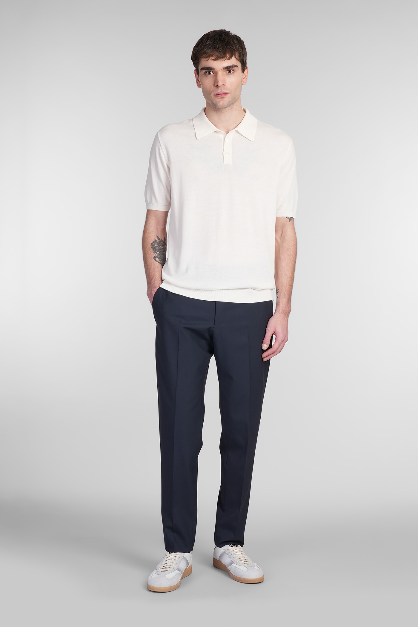 Roberto Collina Basic Polo T-shirt In Beige