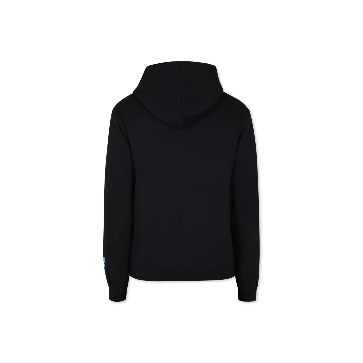 Shop Diadora Black Sweatshirt For Girl With Logo