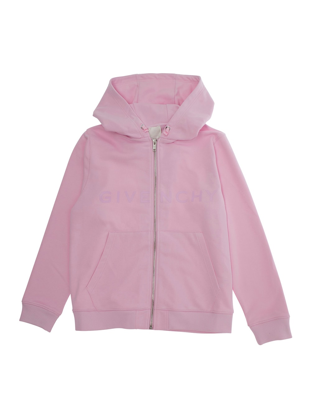 Givenchy Hooded Cardigan In Pink