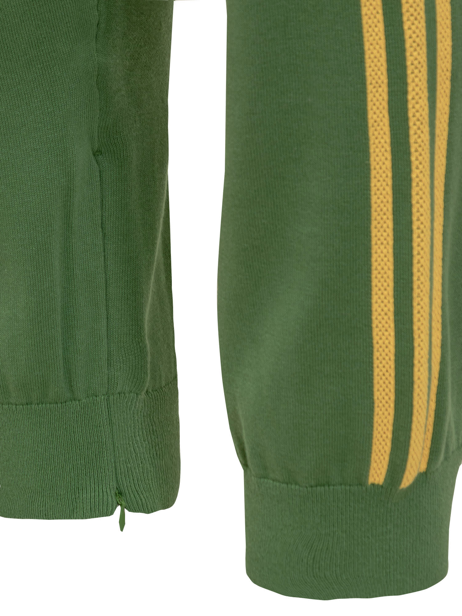 Shop Adidas Originals By Wales Bonner Adidas Original By Wales Bonner Knit Trouser. In Crew Green