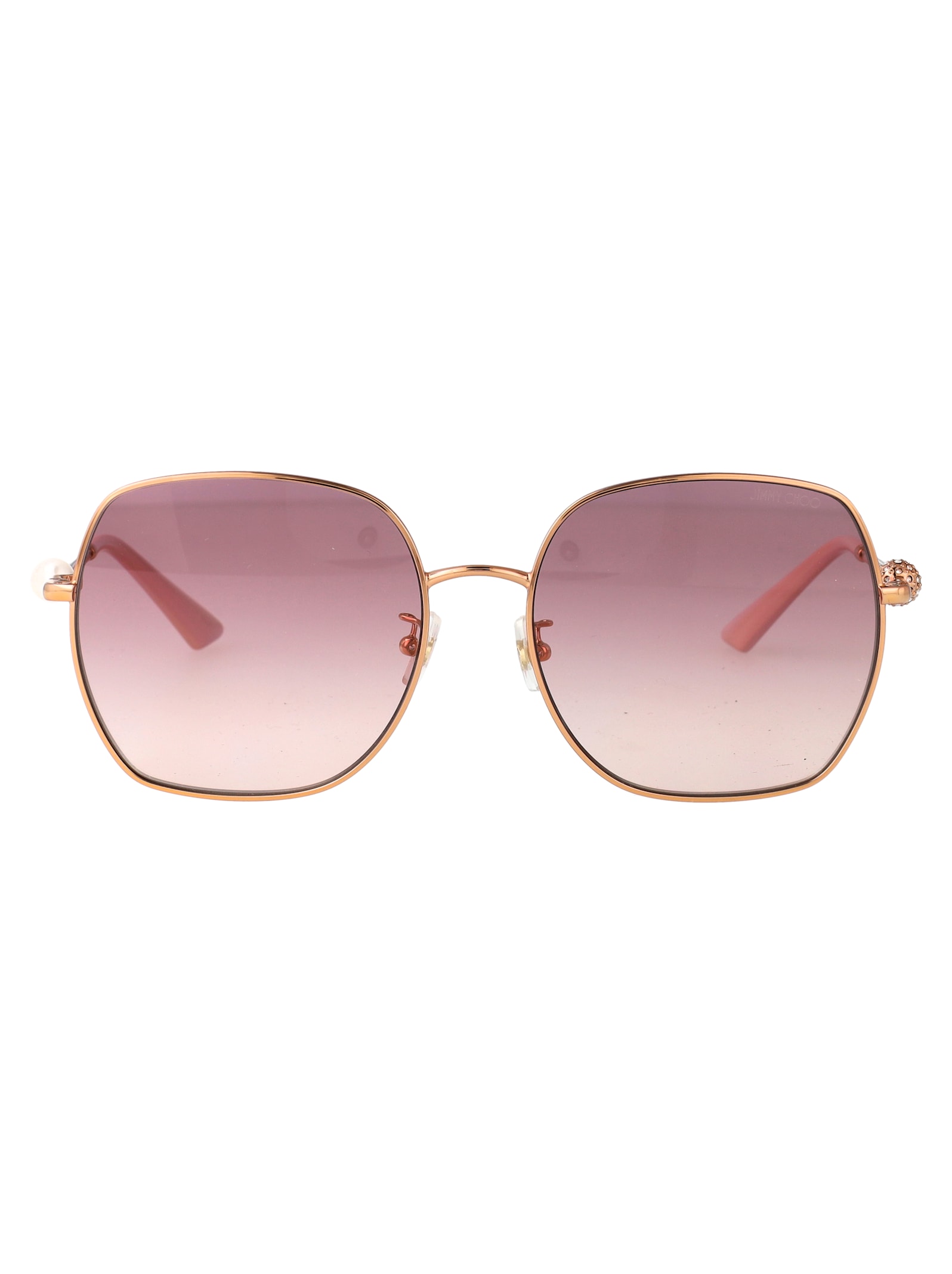 Jimmy Choo Squared Sunglasses 0 Jc4008 Hd 300868 In Neutral
