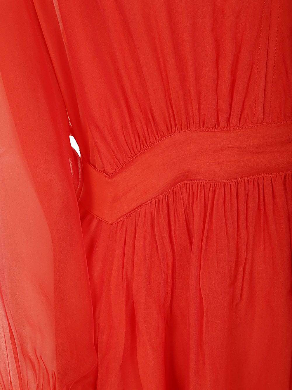Shop Seventy Long Dress In Red