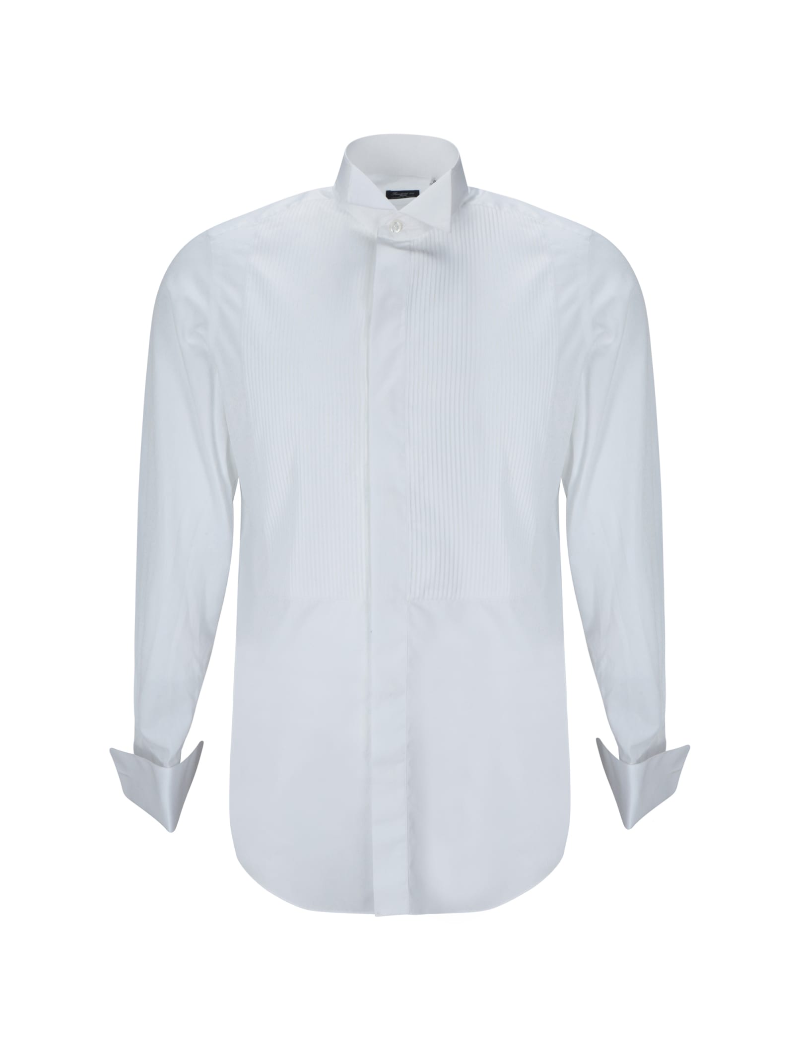 Shop Finamore Luciano Shirt In 01