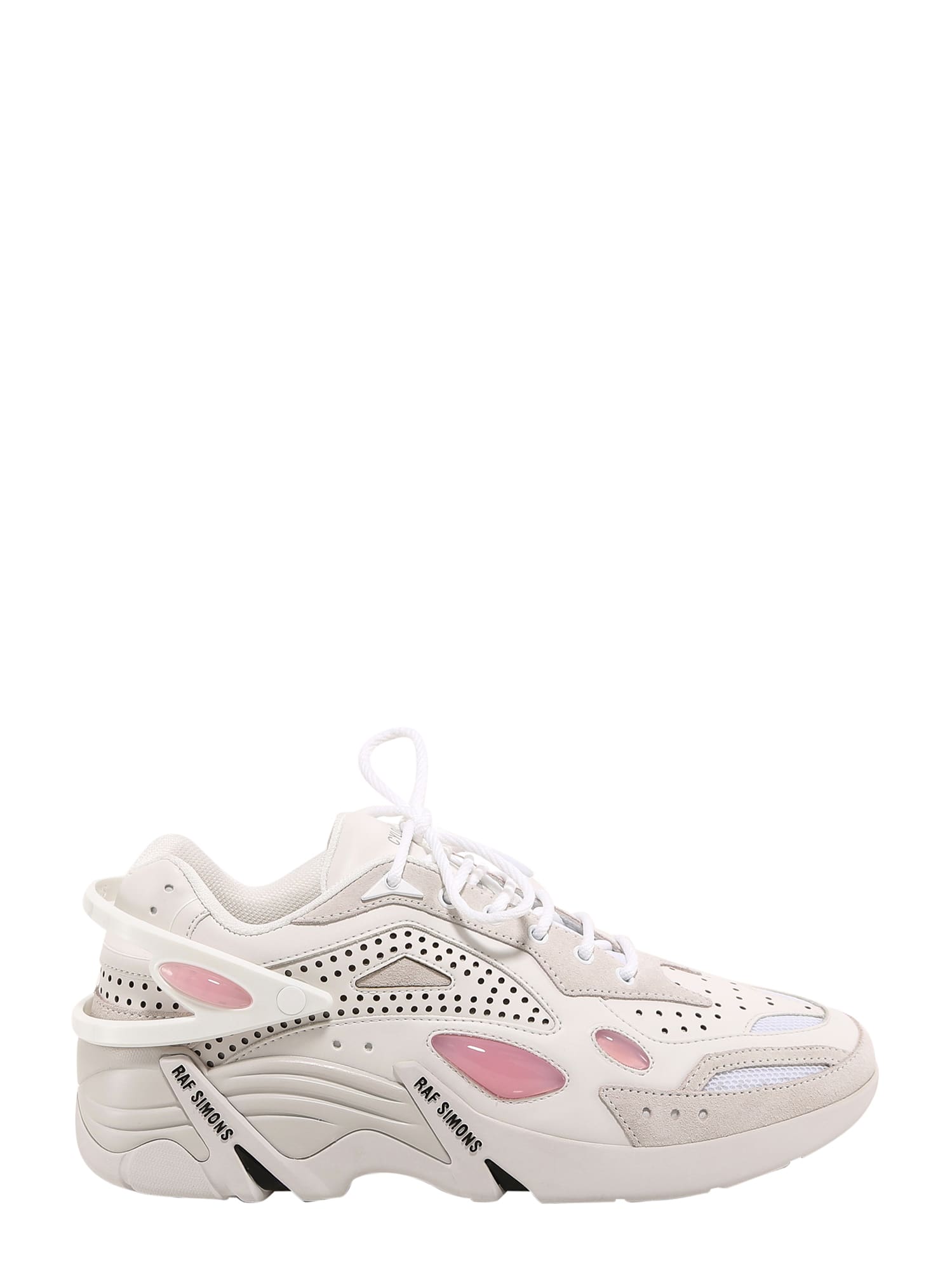 Raf Simons Cyclon-21 Low-top Sneakers In White