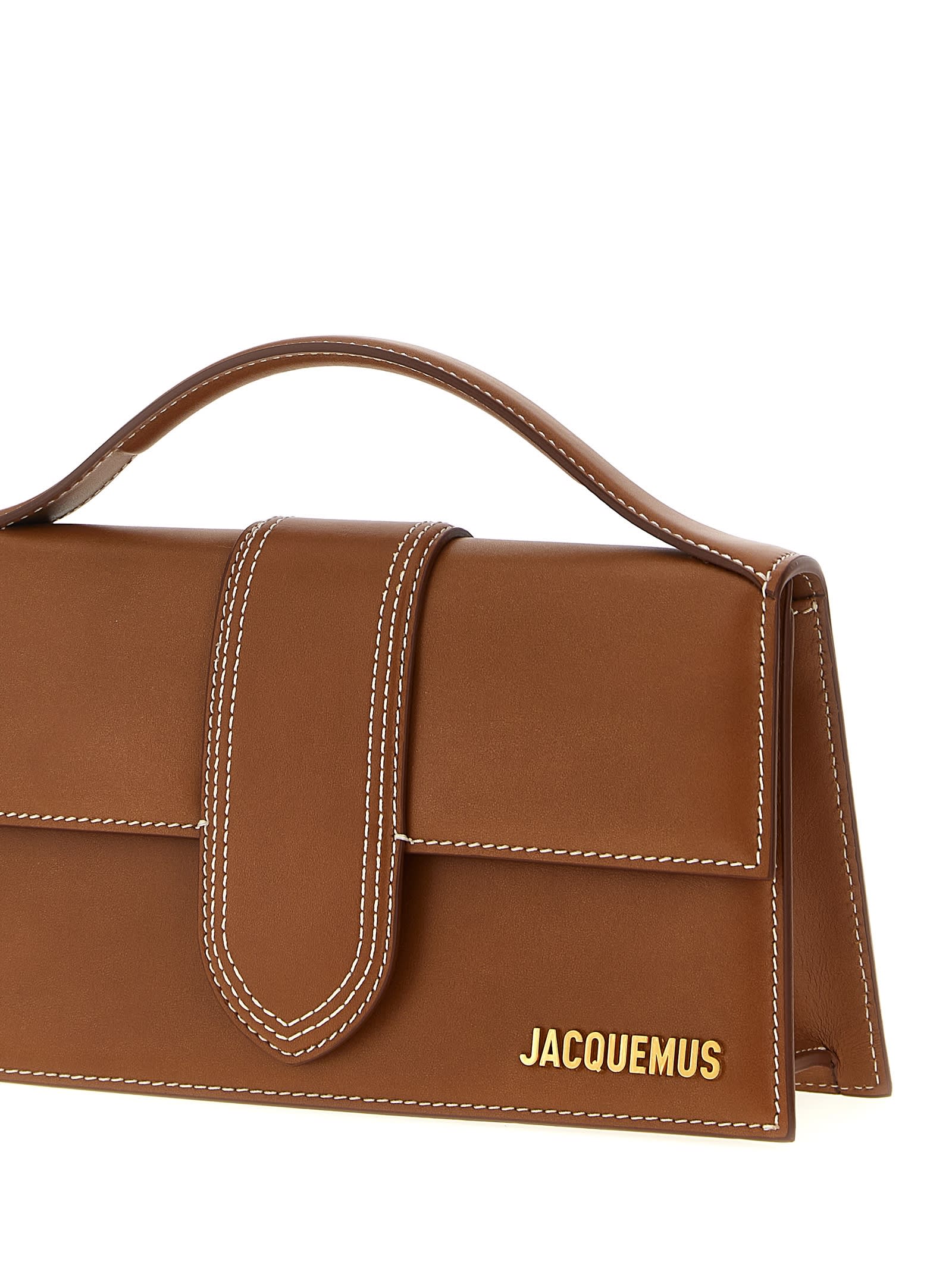 Jacquemus Le Grand Bambino Handbag In Brown