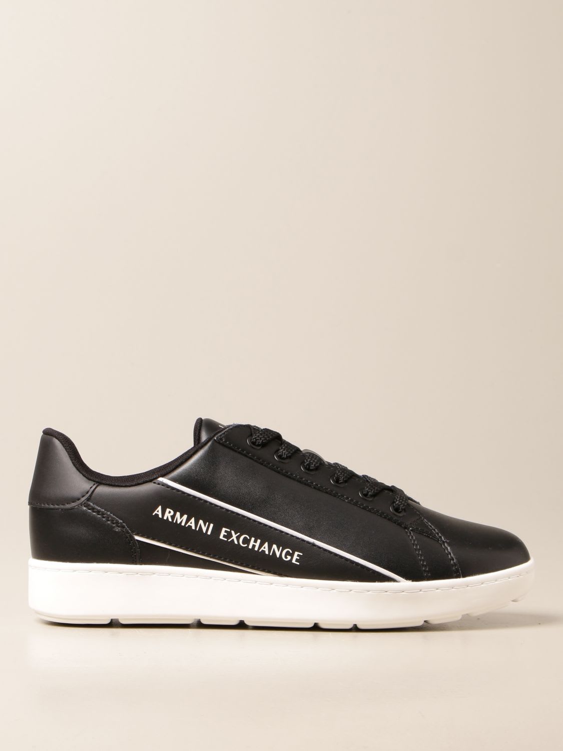 Armani Collezioni Armani Exchange Sneakers Armani Exchange Sneakers In Synthetic Leather With Logo