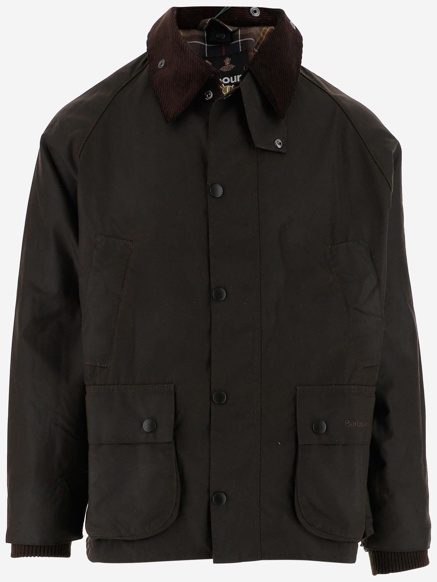 Shop Barbour Bedale Classic Waxed Jacket In Green