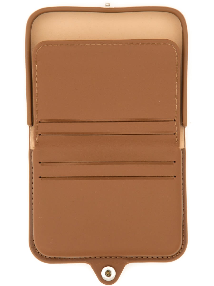 Shop Apc Josh Coin Holder In Buff