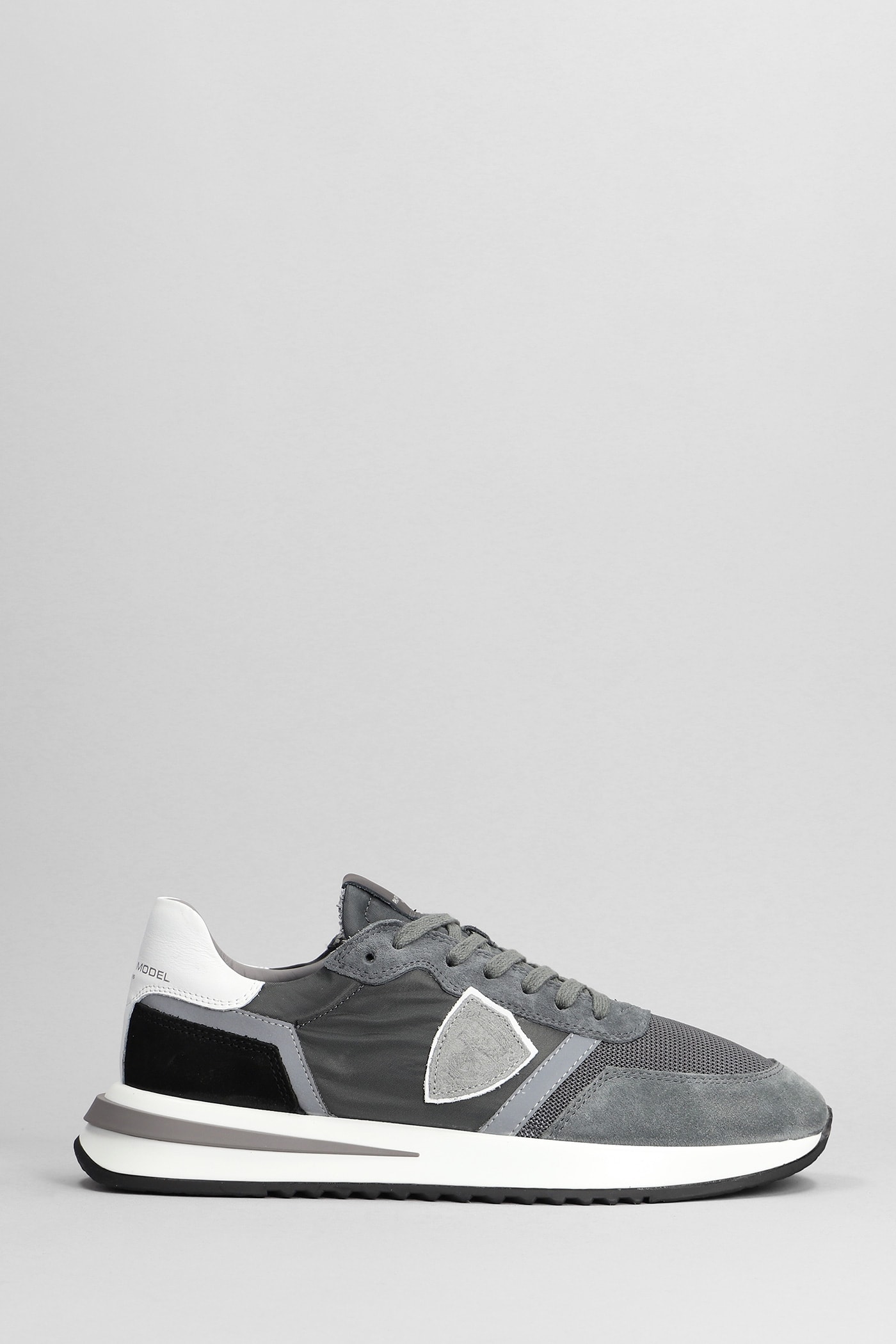 Tropez 2.1 Sneakers In Grey Suede And Fabric