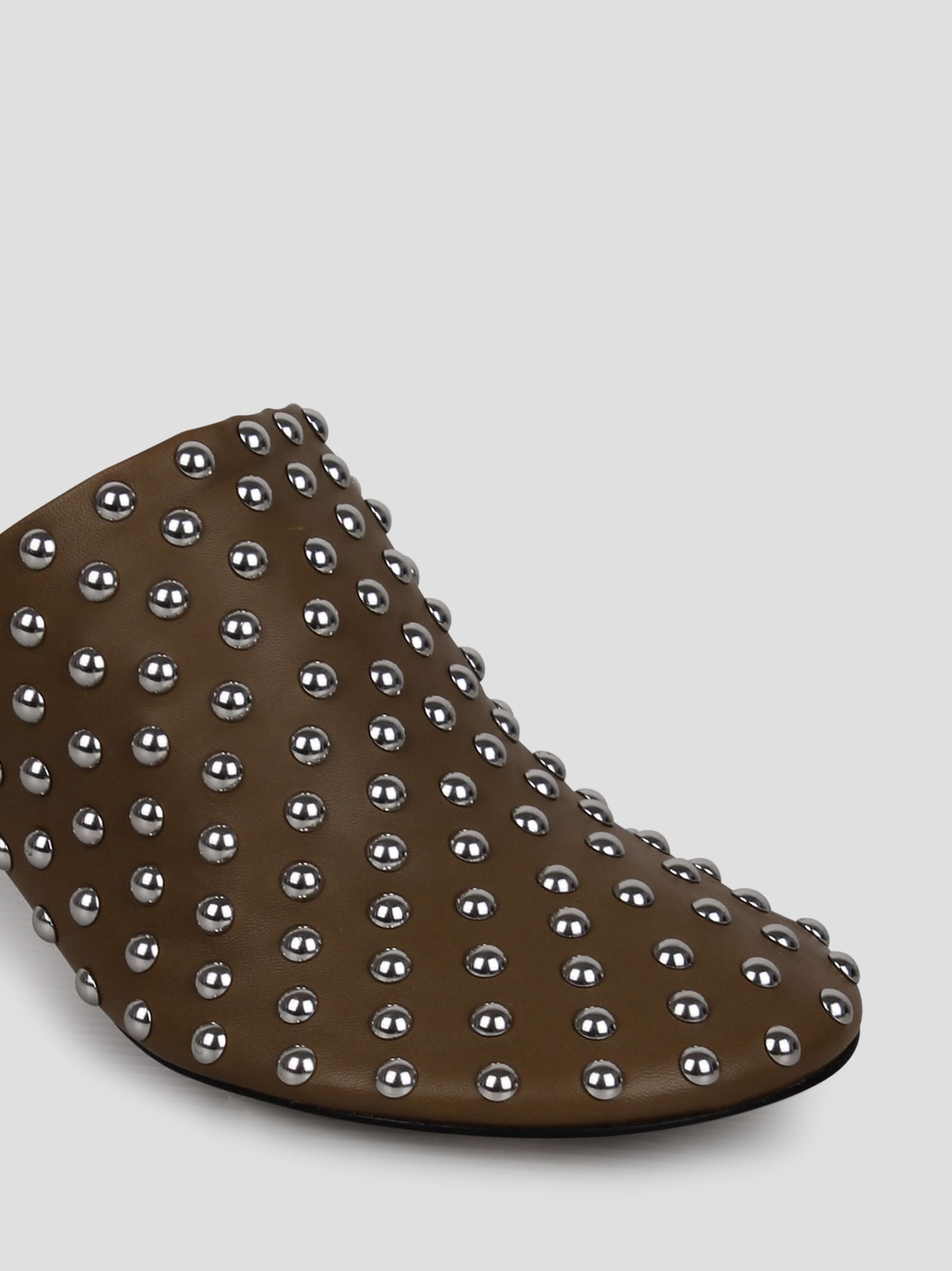 Jil Sander Stud-embellished Mules