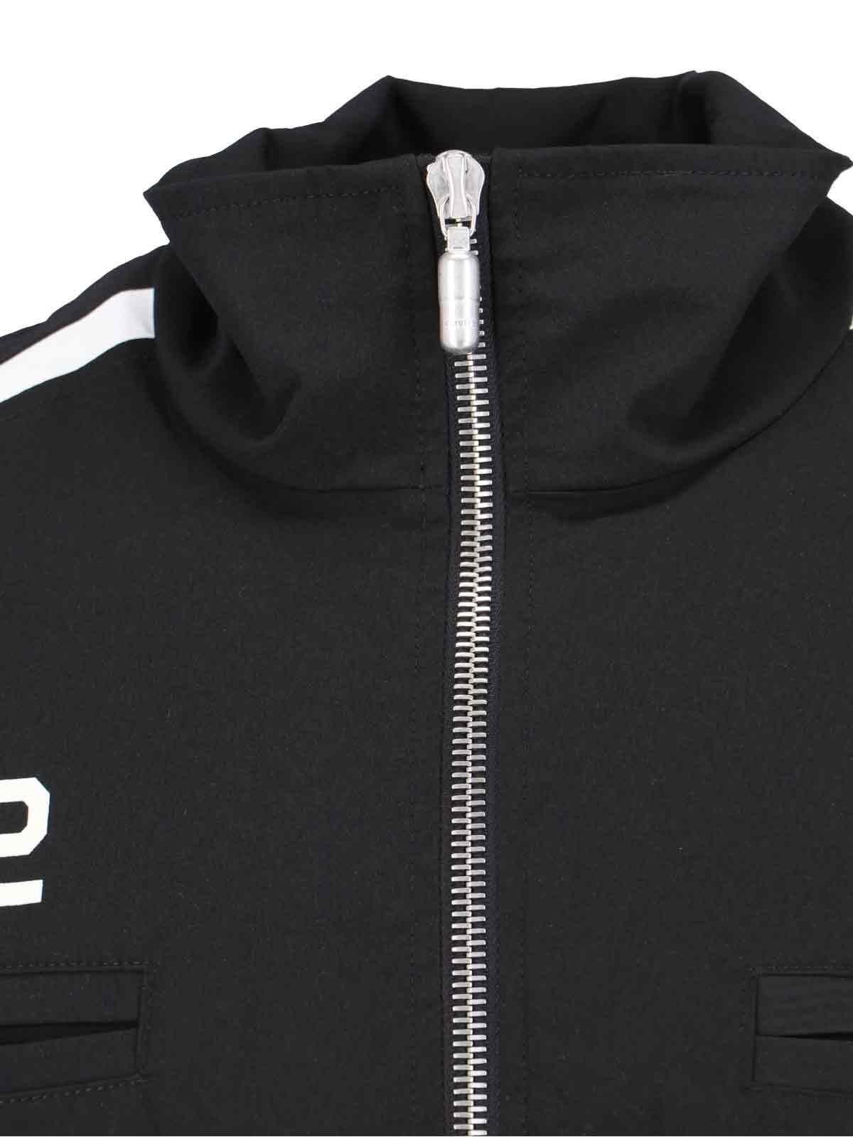 Shop Rhude Ski Track Jacket In Black